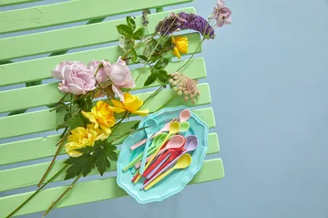 Garfo melamina Rice, 6 un. - Yippie yippie yeah - RICE