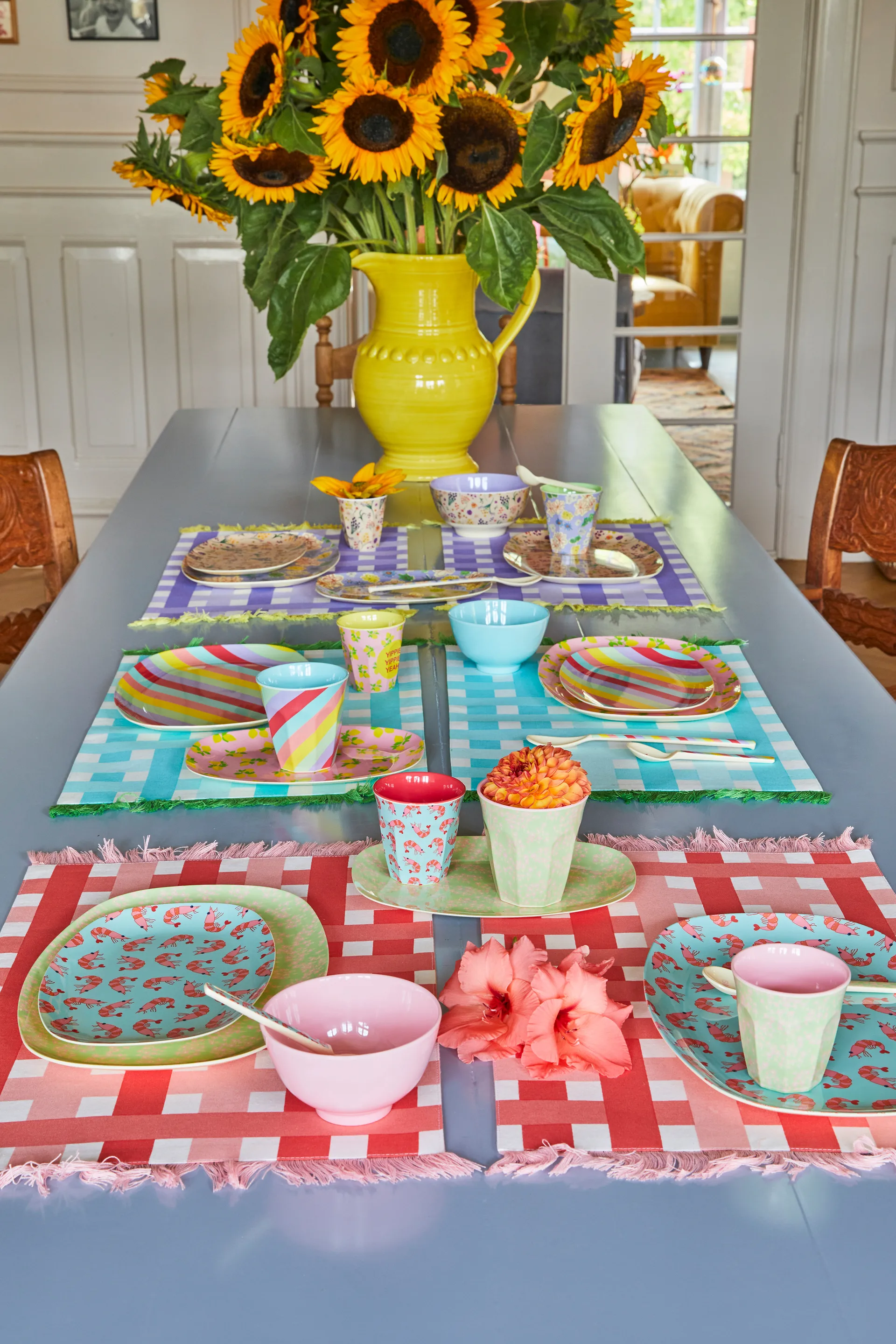 Jarro de cerâmica Rice 7,9 litros, Amarelo RICE