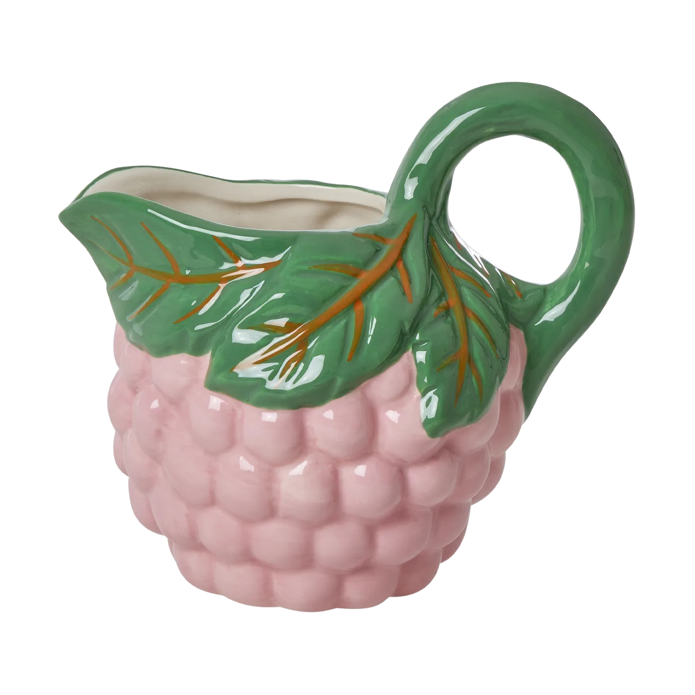 Jarro de leite Rice em cerâmica, Pink RICE