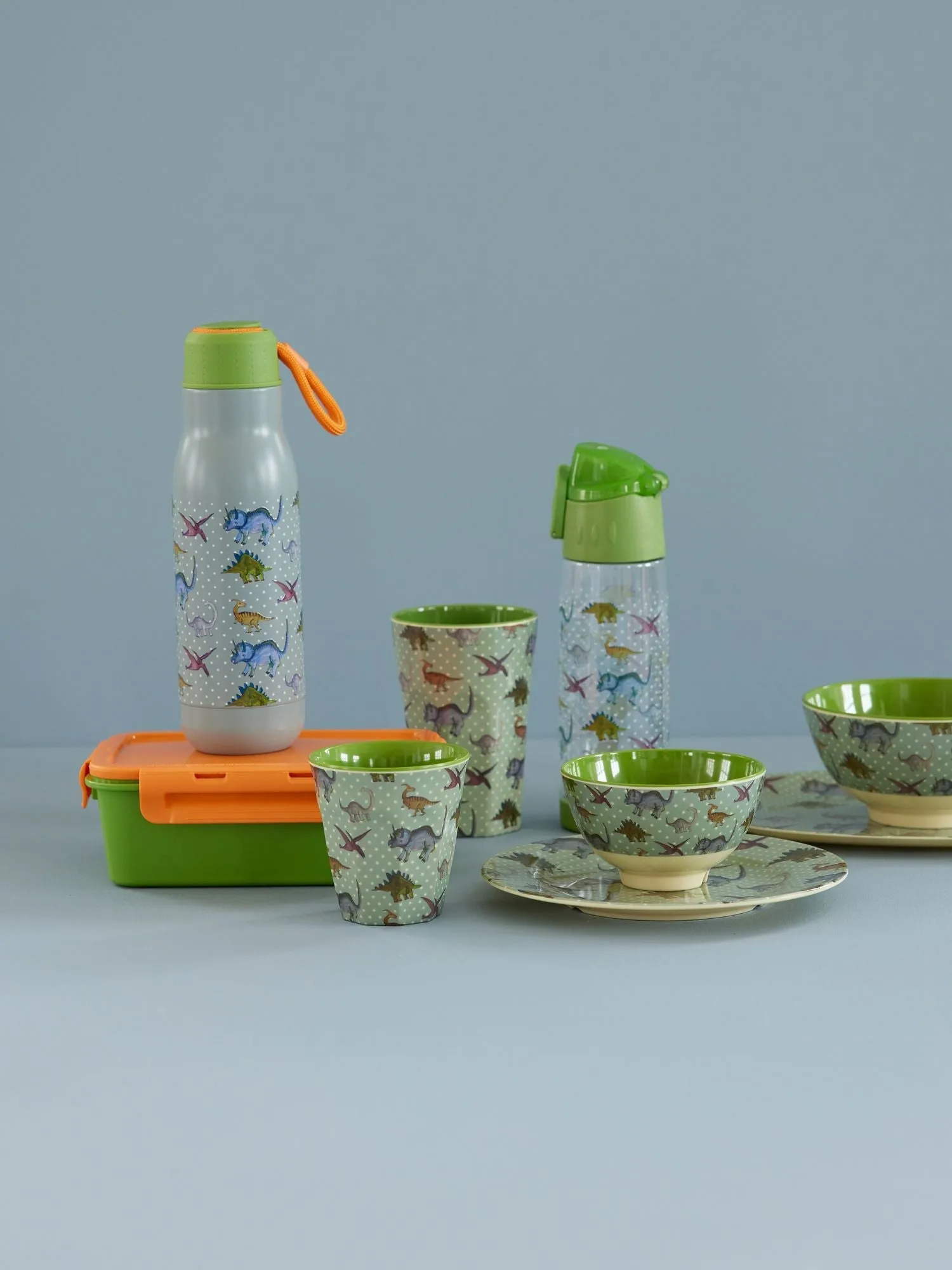 Lancheira Rice, 3 compartimentos, Green RICE