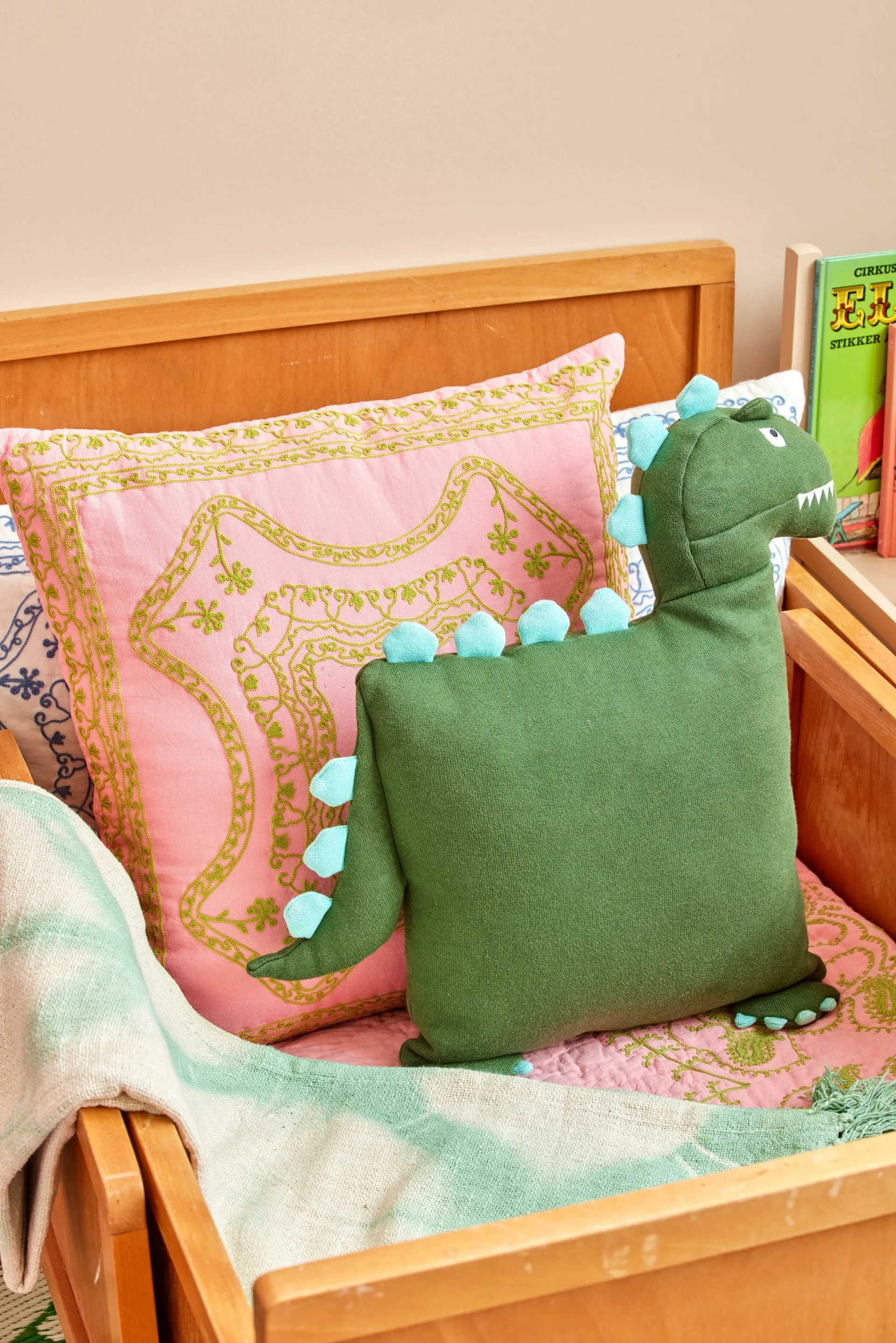 Manta Rice 125x150 cm, Tie-dye, green RICE