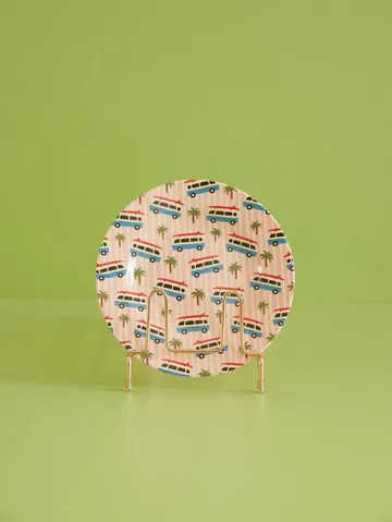 Prato de melamina Rice Ø20 cm - Cars - RICE