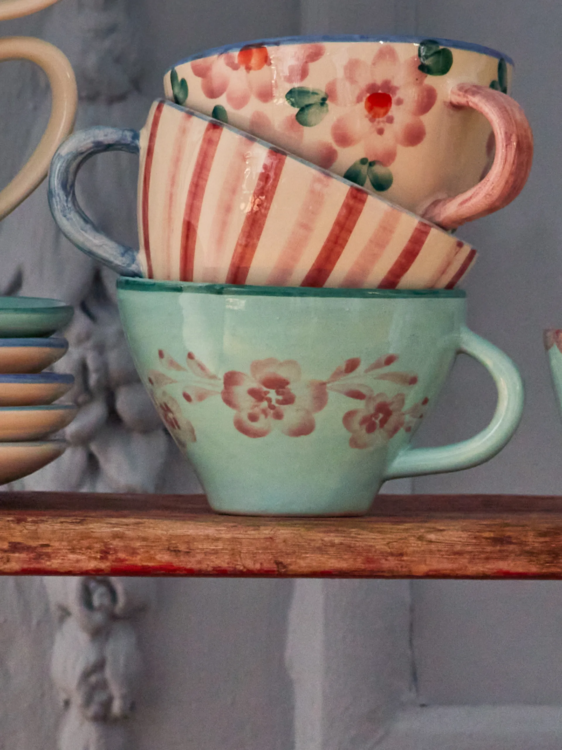 Rice chávena de cerâmica, Videira RICE