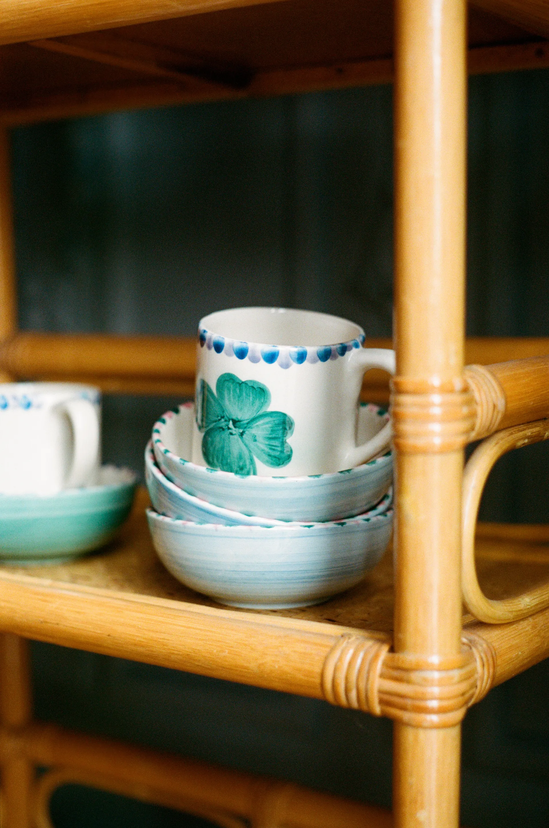 Rice copo de cerâmica 42 cl, Good Luck Clover RICE