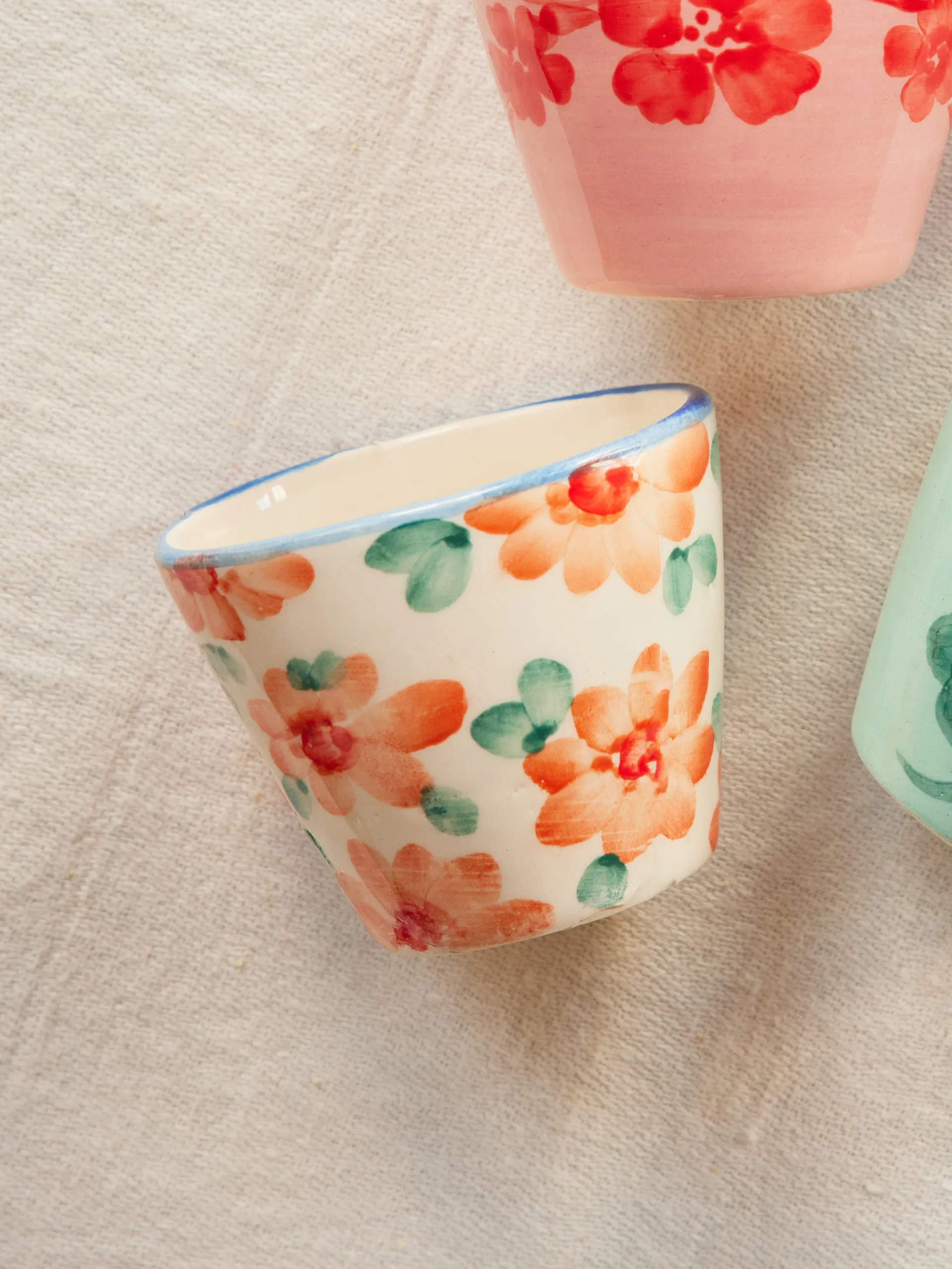 Rice copo de espresso cerâmico 7 cl, Laranja RICE