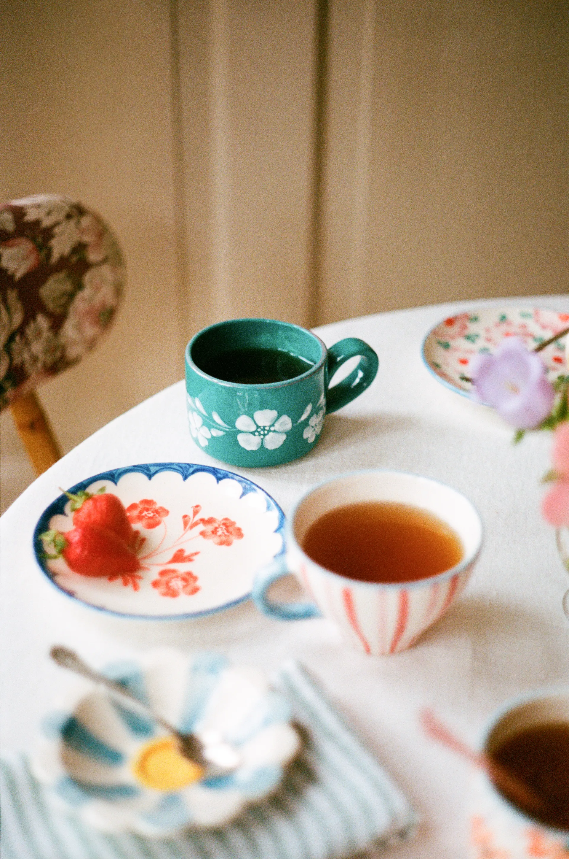 Rice prato de cerâmica Ø15 cm, Vintage Flower RICE