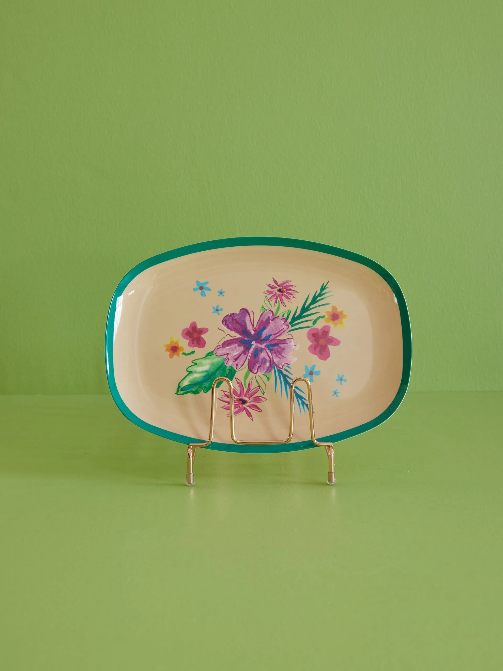 Rice prato de melamina 22x30 cm, Arda bloom RICE