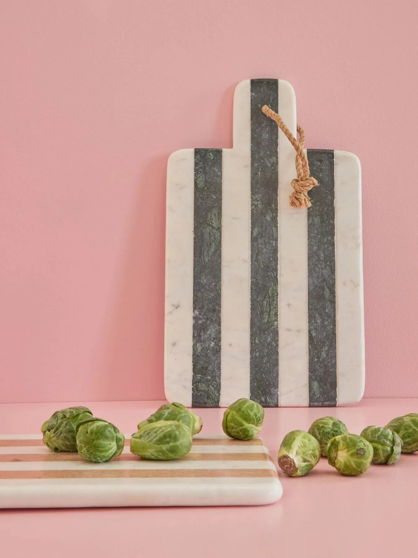 Rice tábua de cortar - mármore 20x35.5 cm, Verde stripes RICE