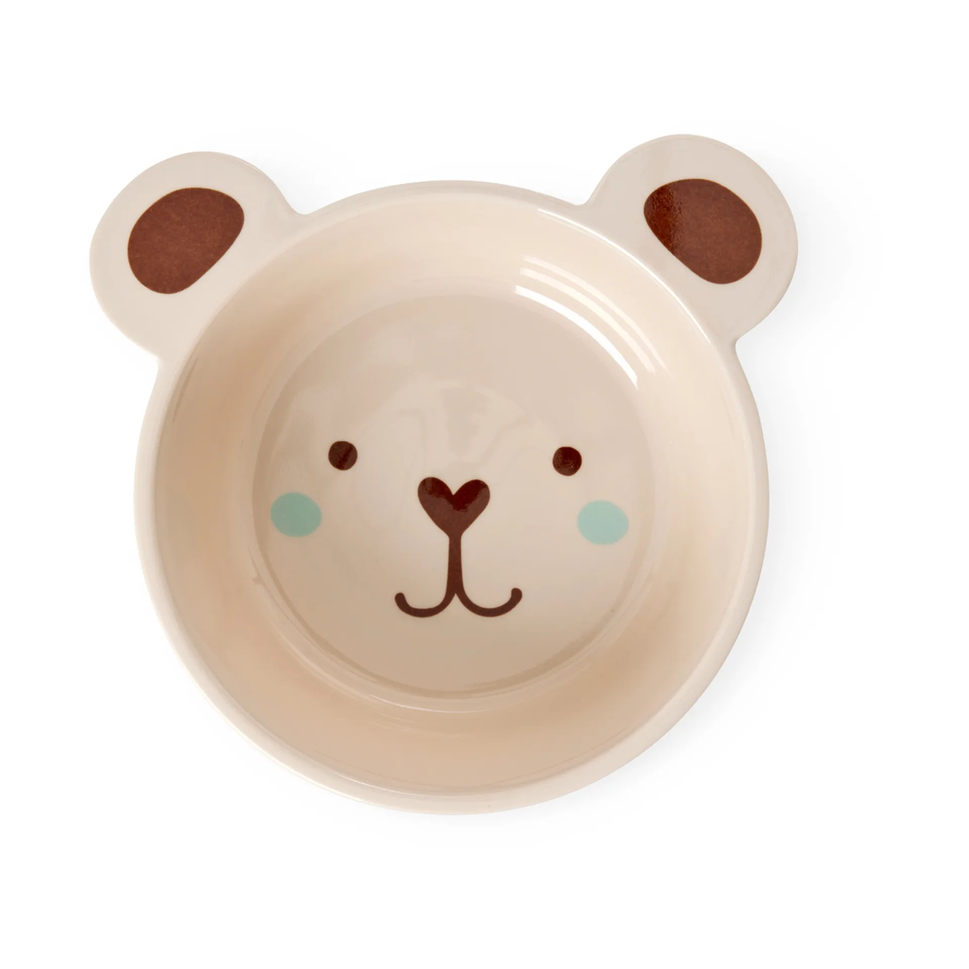 Rice taça de melamina em forma de urso 50 cl, Marrom RICE