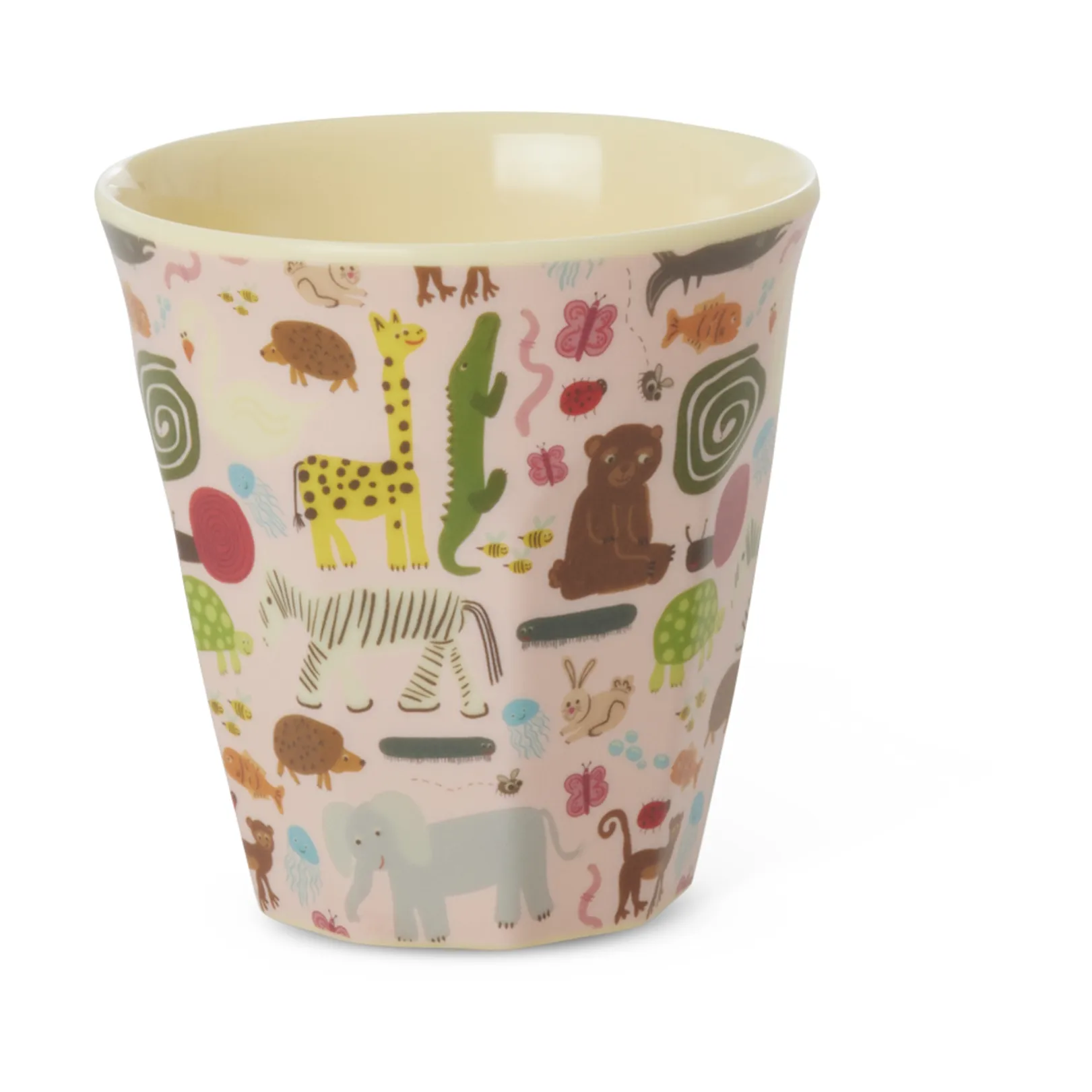 Rice wildlife caneca de bebé pequena 16 cl, Rosa RICE