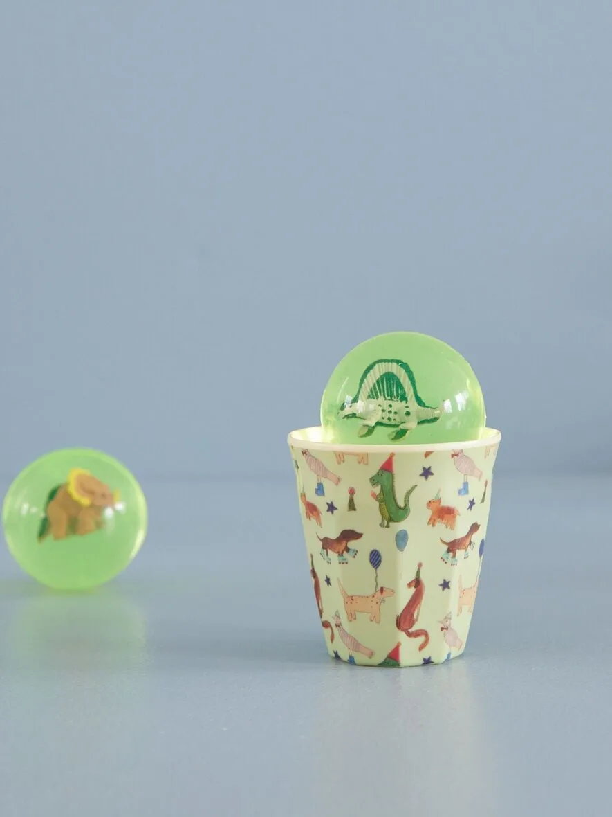 Rice xícara melamina - pequeno 20 cl, Animal print-verde RICE