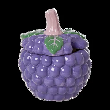 Tigela de cerâmica com tampa Rice - Lavender - RICE