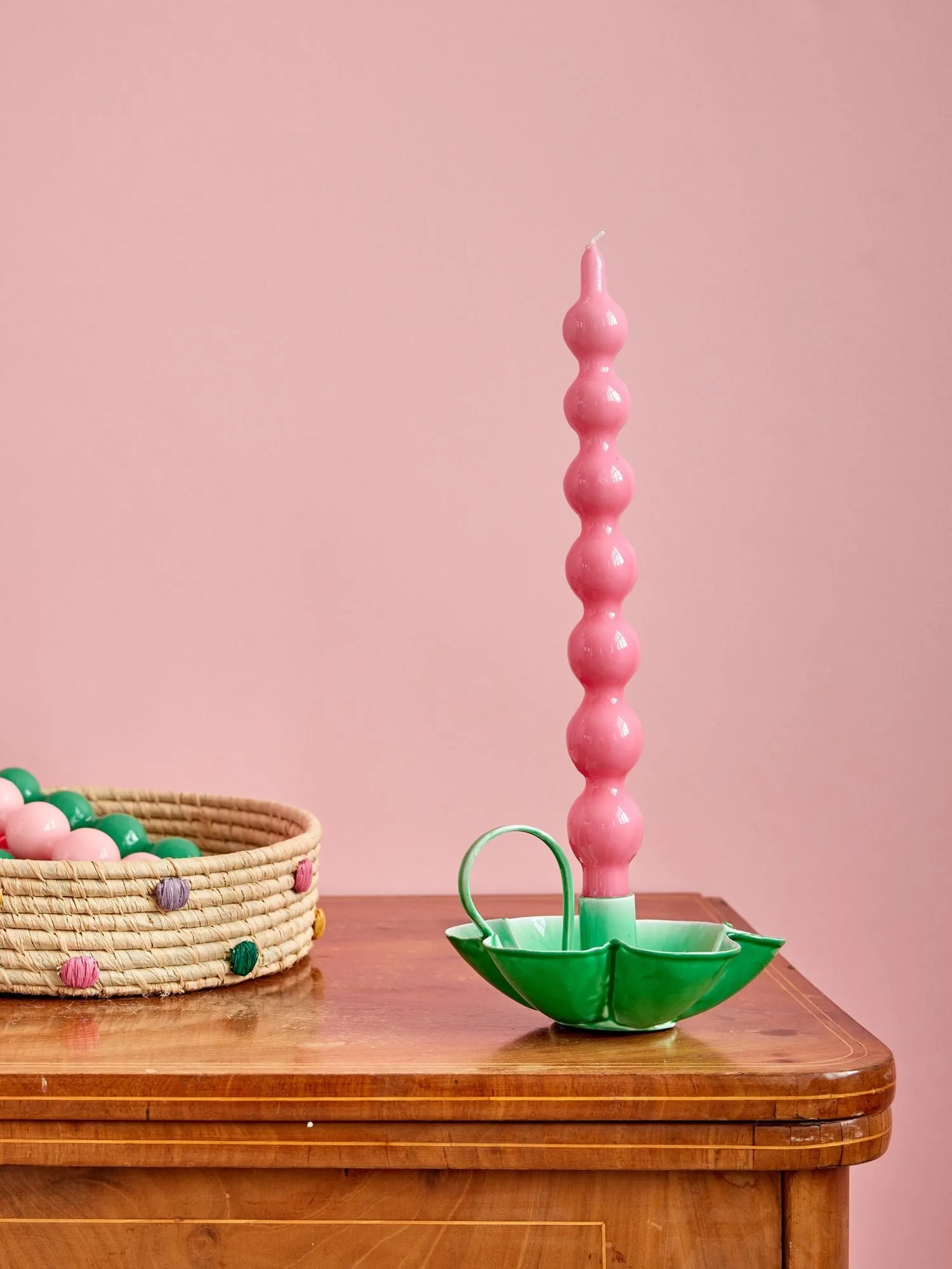 Velas Rice 30,2 cm, 2 un., Pink RICE