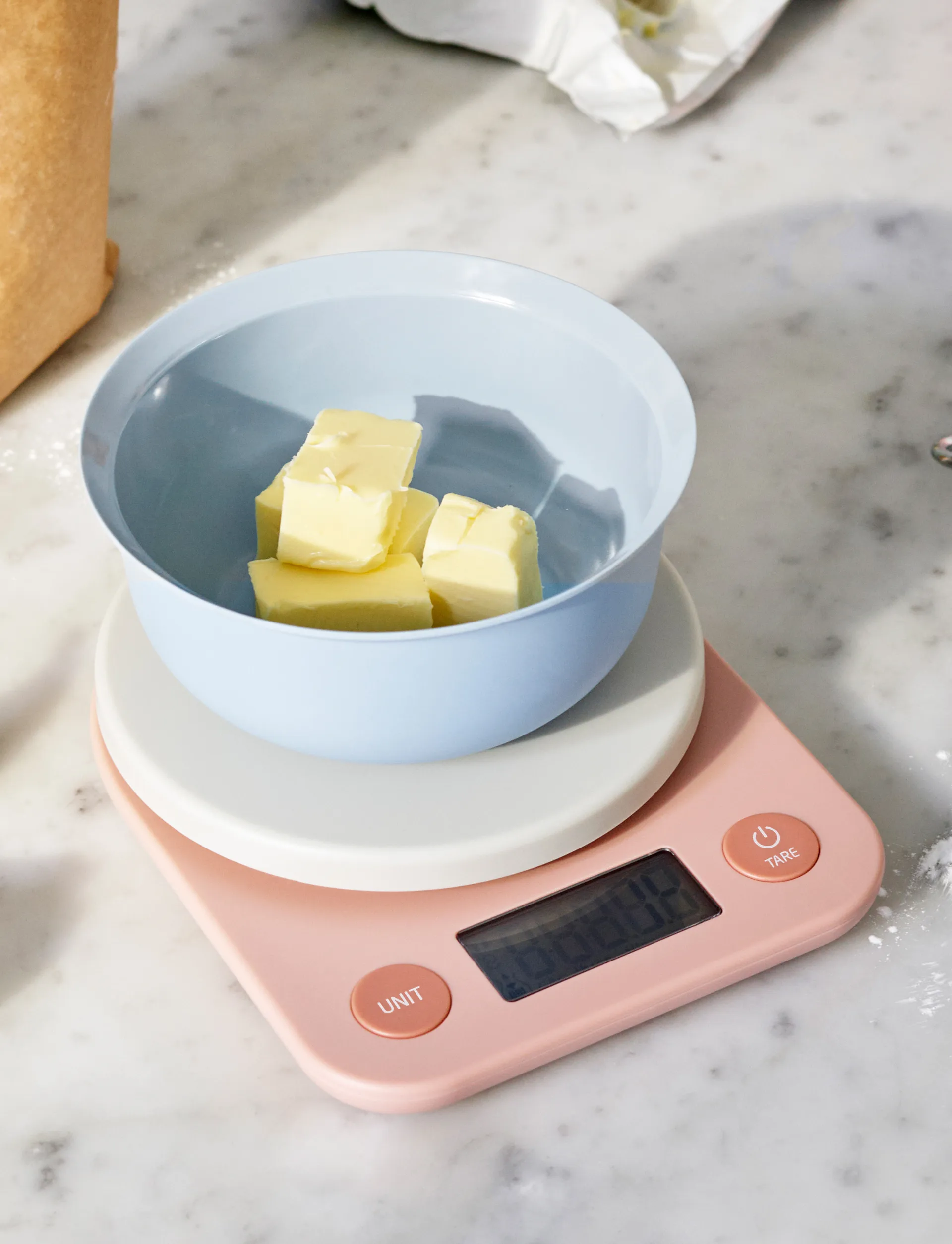 Balança de cozinha FOODIE, Light rose RIG-TIG