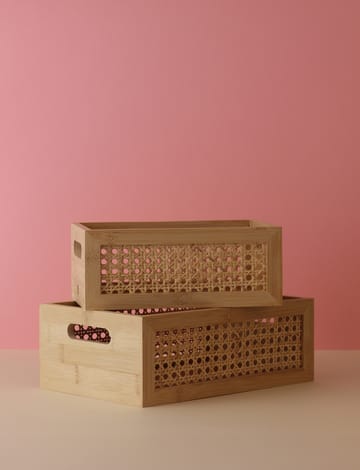 Caixa de armazenamento de bambu 15x25 cm - Bambu - RIG-TIG