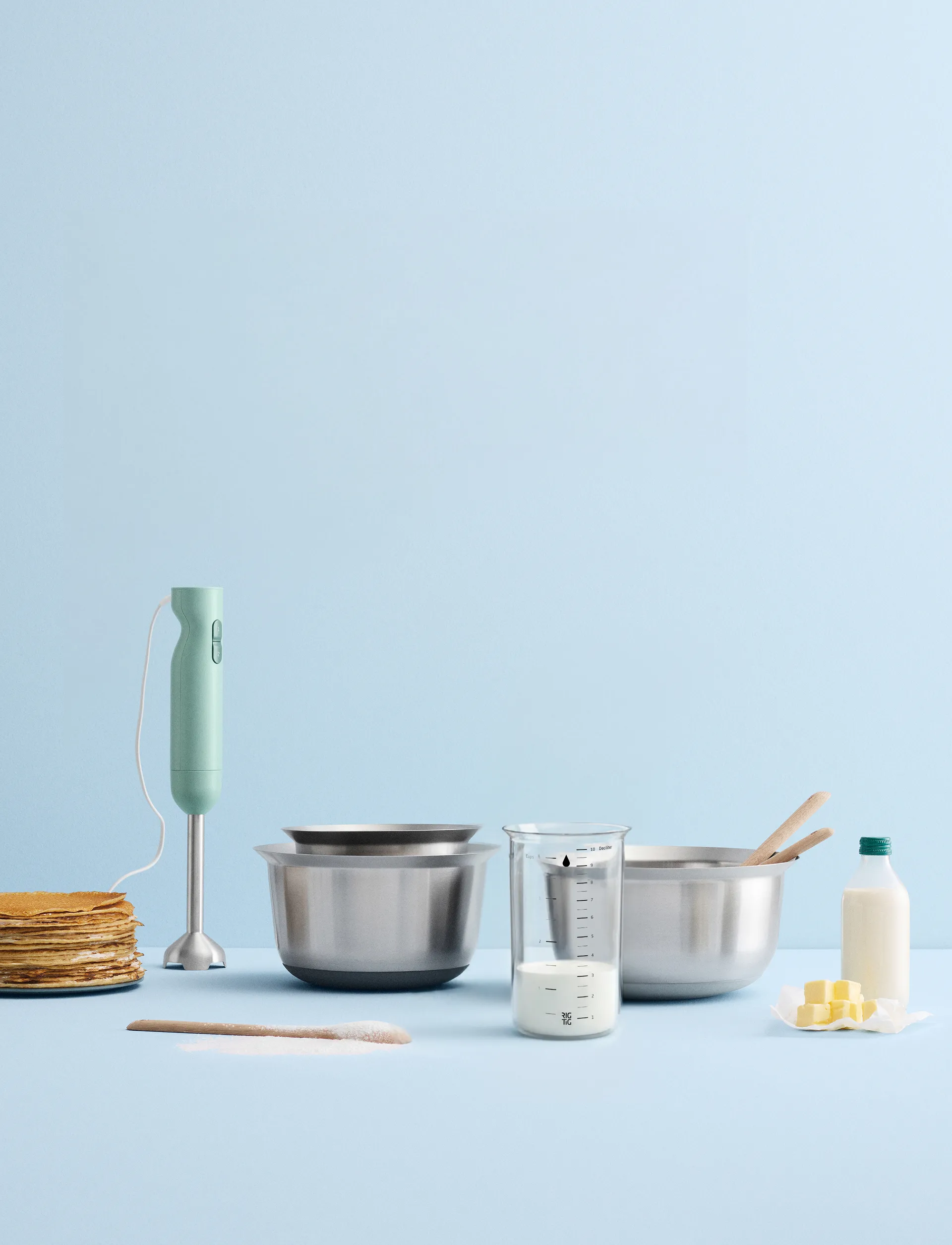 Copo medidor MIX-IT, Transparente, 1 L RIG-TIG