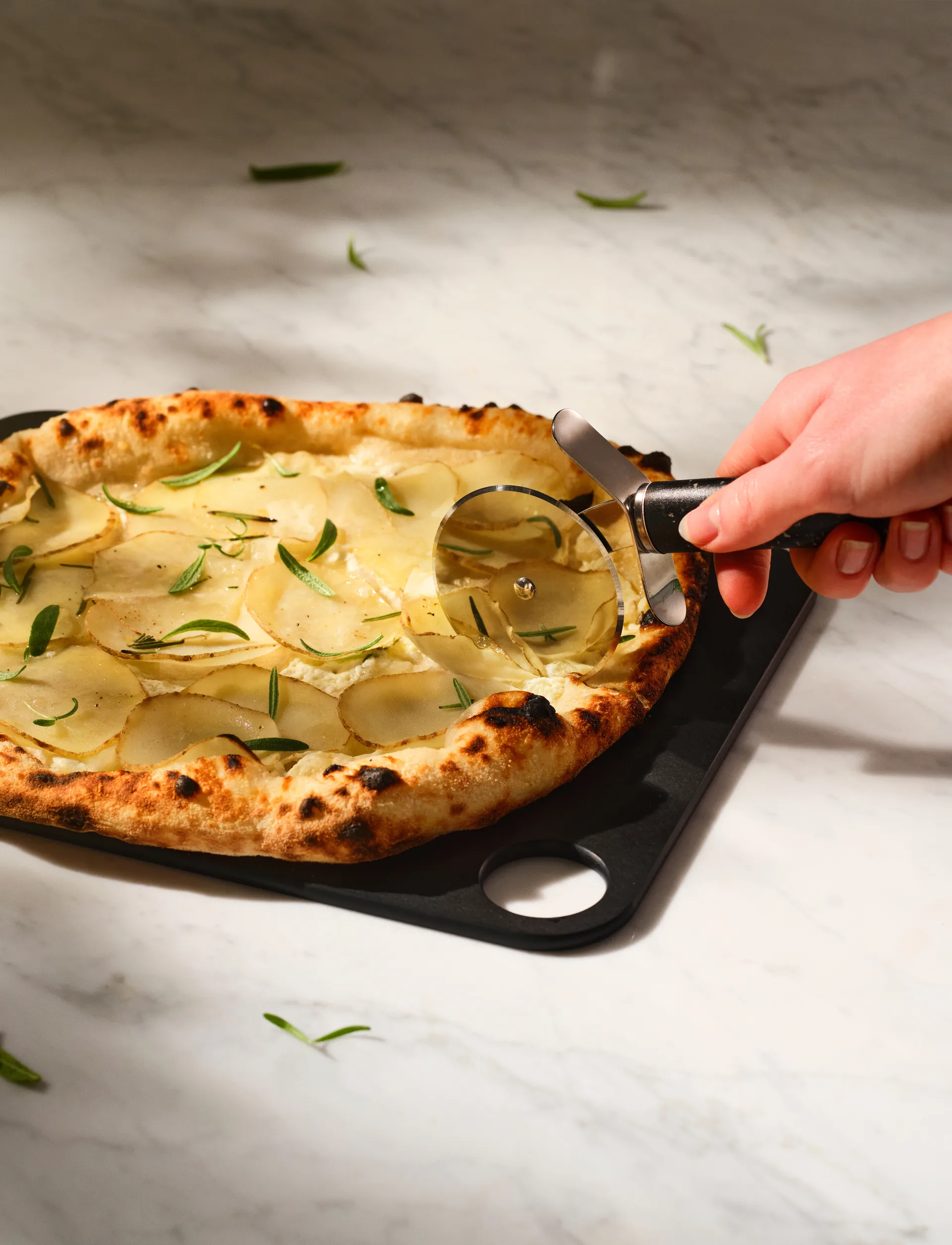 Cortador de piza REDO 18,2 cm, Black RIG-TIG