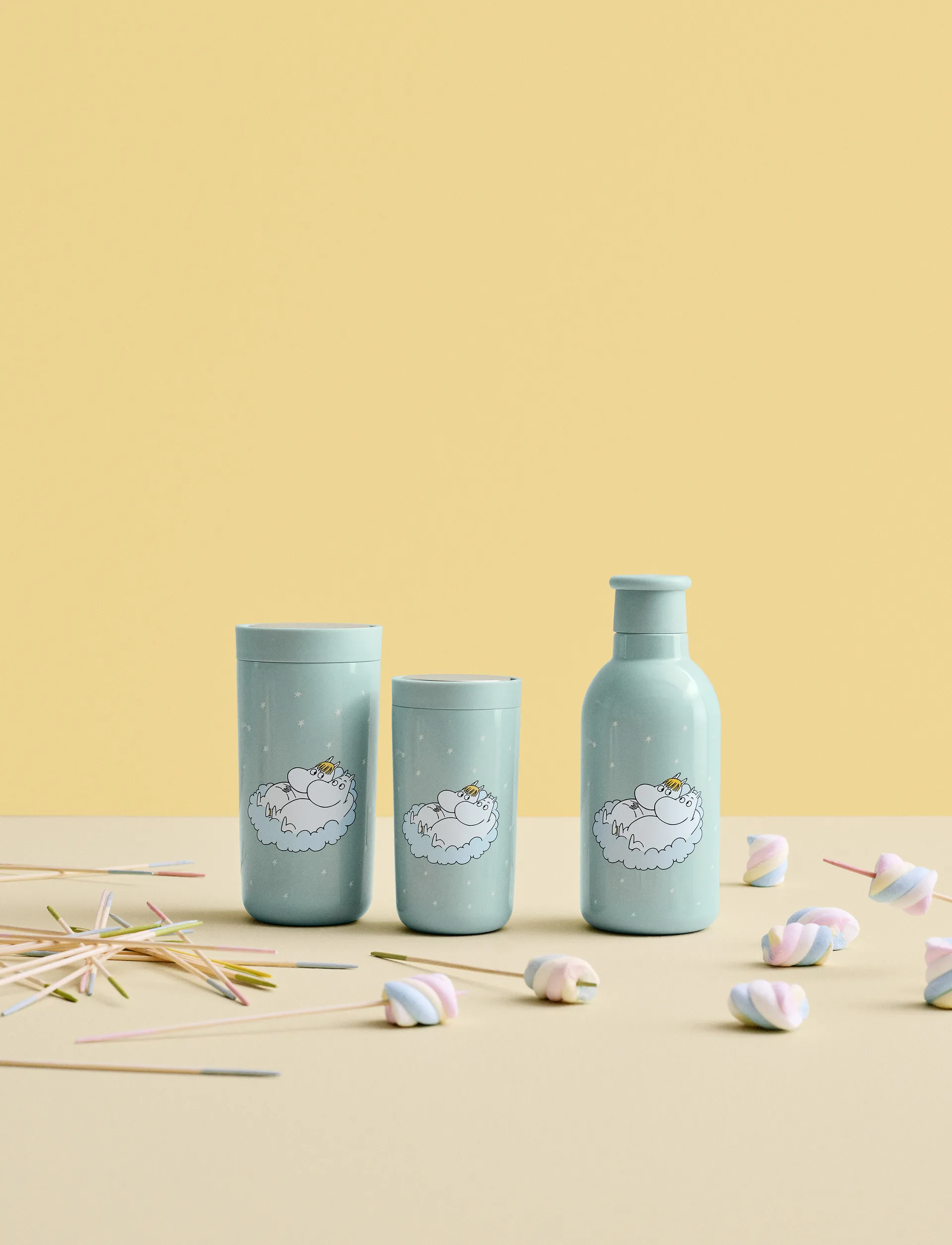 DRINK-IT Mumin garrafa térmica  0,5 L, Moomin estrela cadente RIG-TIG