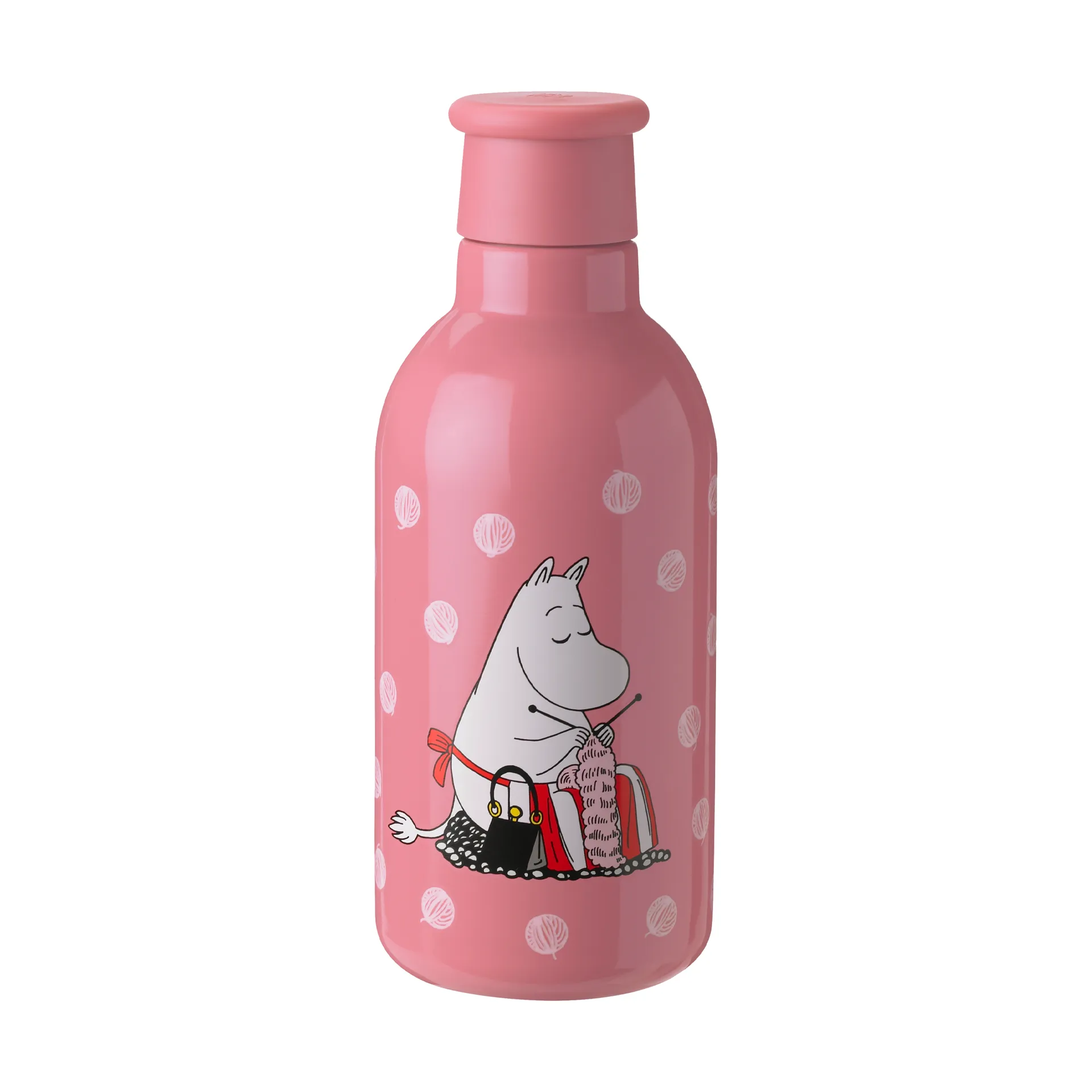 DRINK-IT Mumin garrafa térmica  0,5 L, Moomin knitting RIG-TIG