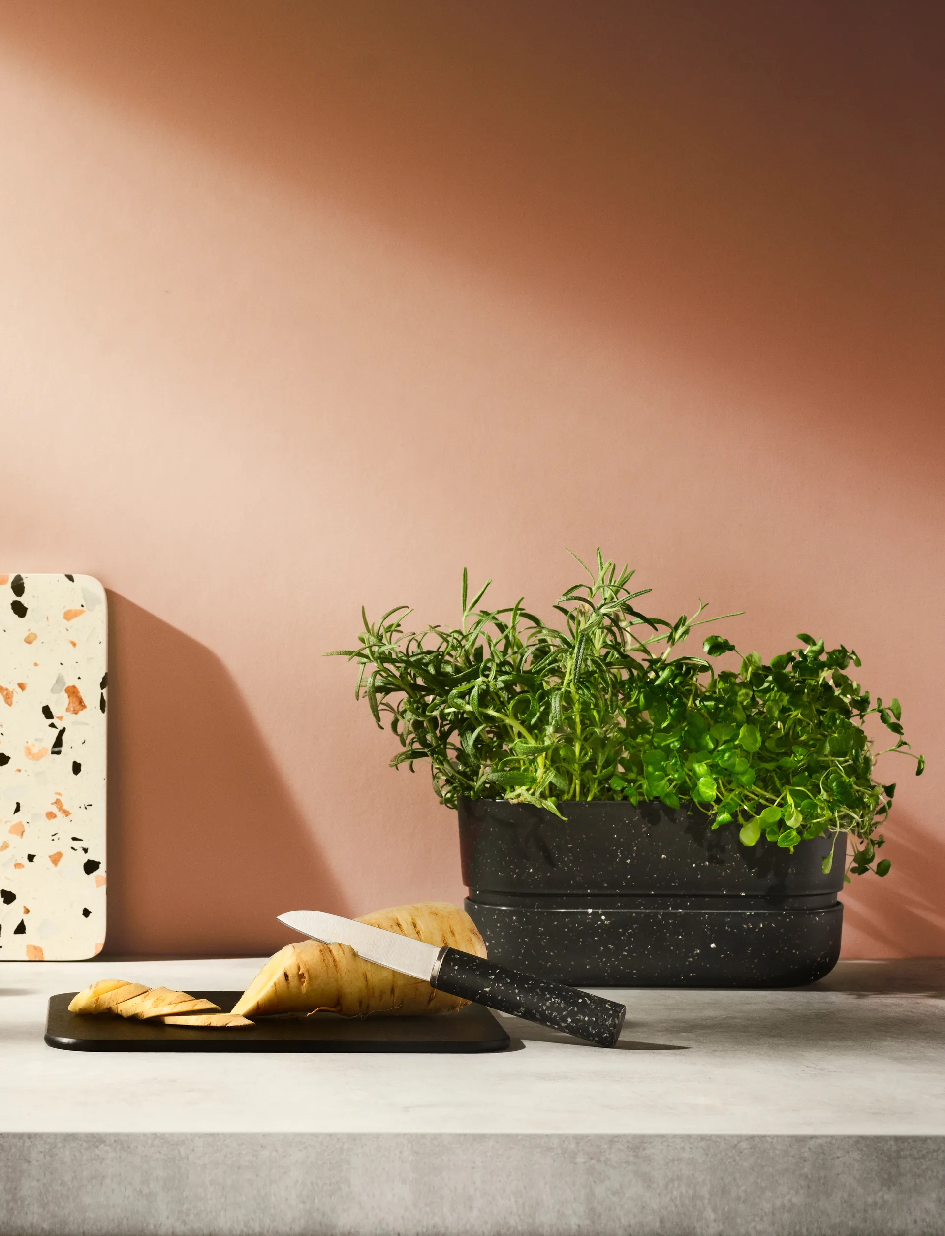 Faca de descascar REDO 18,8 cm, Black RIG-TIG