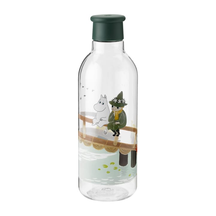 Garrafa de água DRINK-IT Mumin 0,75 l - Dark green - RIG-TIG