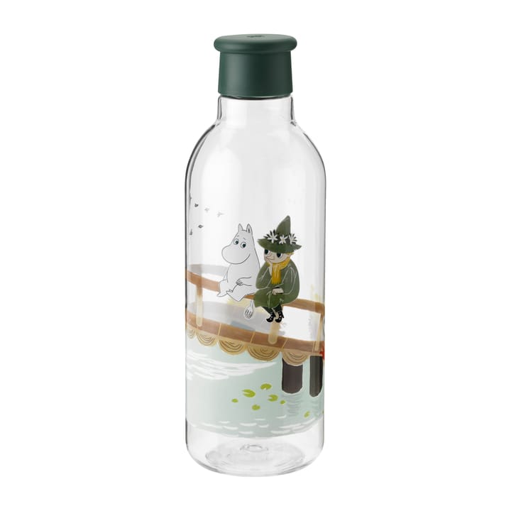 Garrafa de água DRINK-IT Mumin 0,75 l, Dark green RIG-TIG