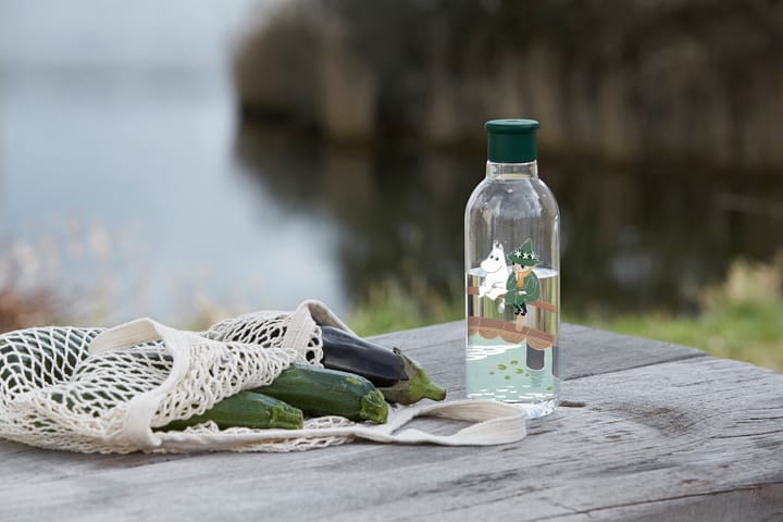Garrafa de água DRINK-IT Mumin 0,75 l, Dark green RIG-TIG