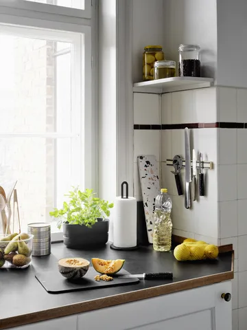 SPIN-IT suporte para rolo de cozinha - Preto - RIG-TIG