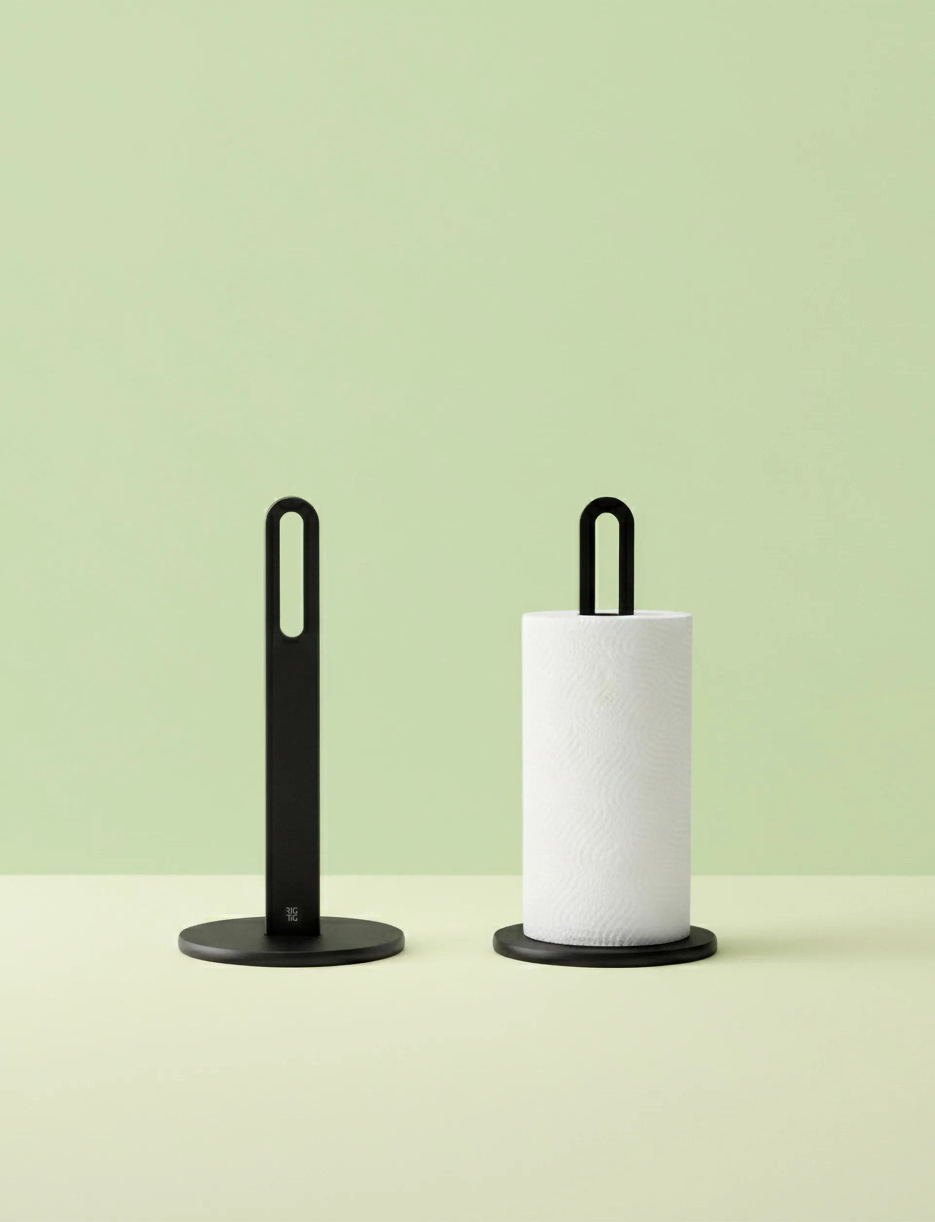 SPIN-IT suporte para rolo de cozinha, Preto RIG-TIG