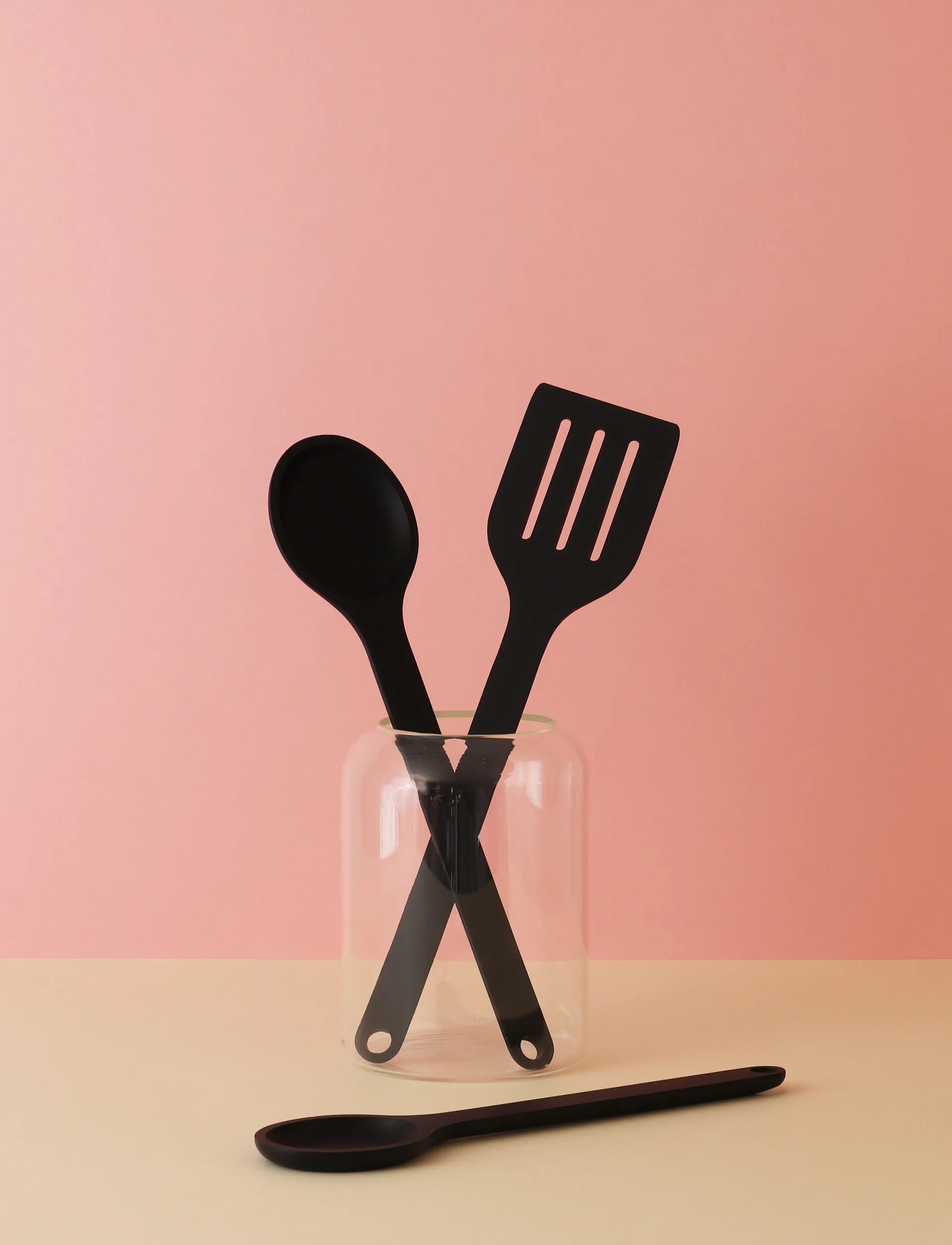 STIR-IT colher para panela 26 cm, Preto RIG-TIG