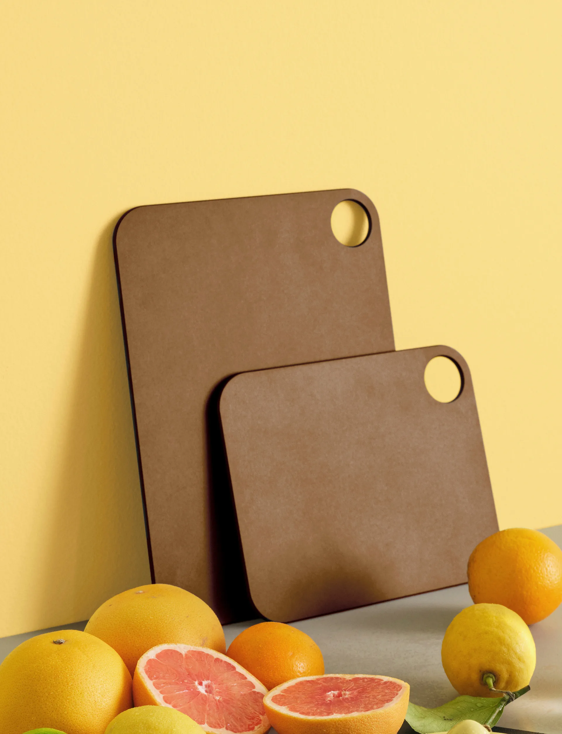 Tábua de corte CUT-IT, Castanho, 18,7x23,5 cm RIG-TIG