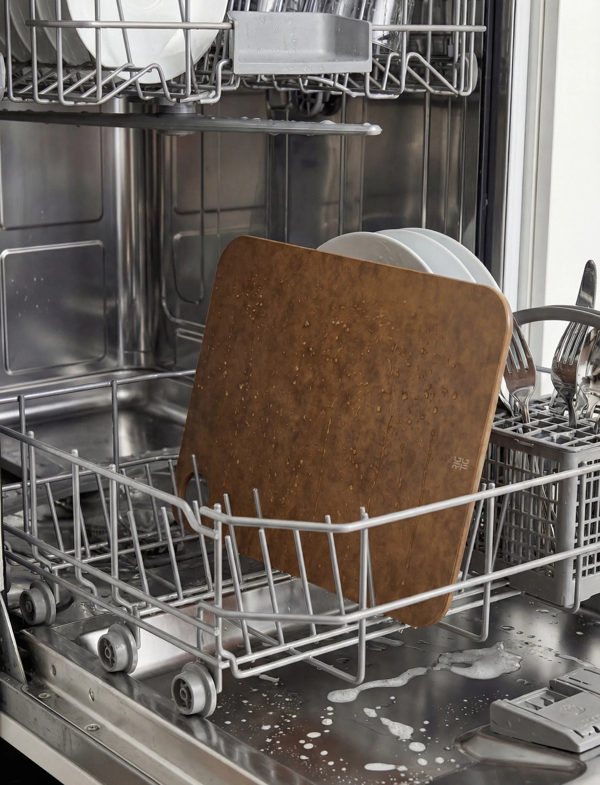 Tábua de corte CUT-IT, Castanho, 23,5x31 cm RIG-TIG