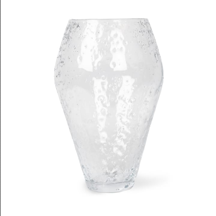 Crushed vaso vidro grande - Transparente - Ro Collection