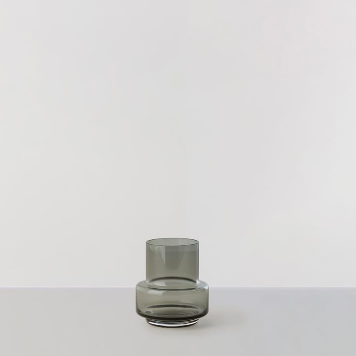 Porta vela Hurricane no. 25, Smoked grey Ro Collection