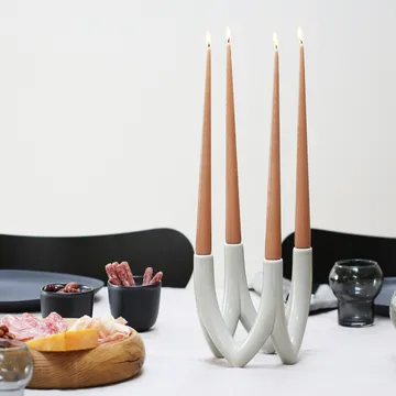 Suporte de velas Chandelier no. 56 - moon stone - Ro Collection