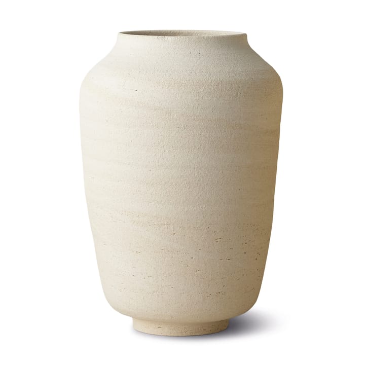 Vaso esculpido à mão no. 59, clássico - Vanilla - Ro Collection