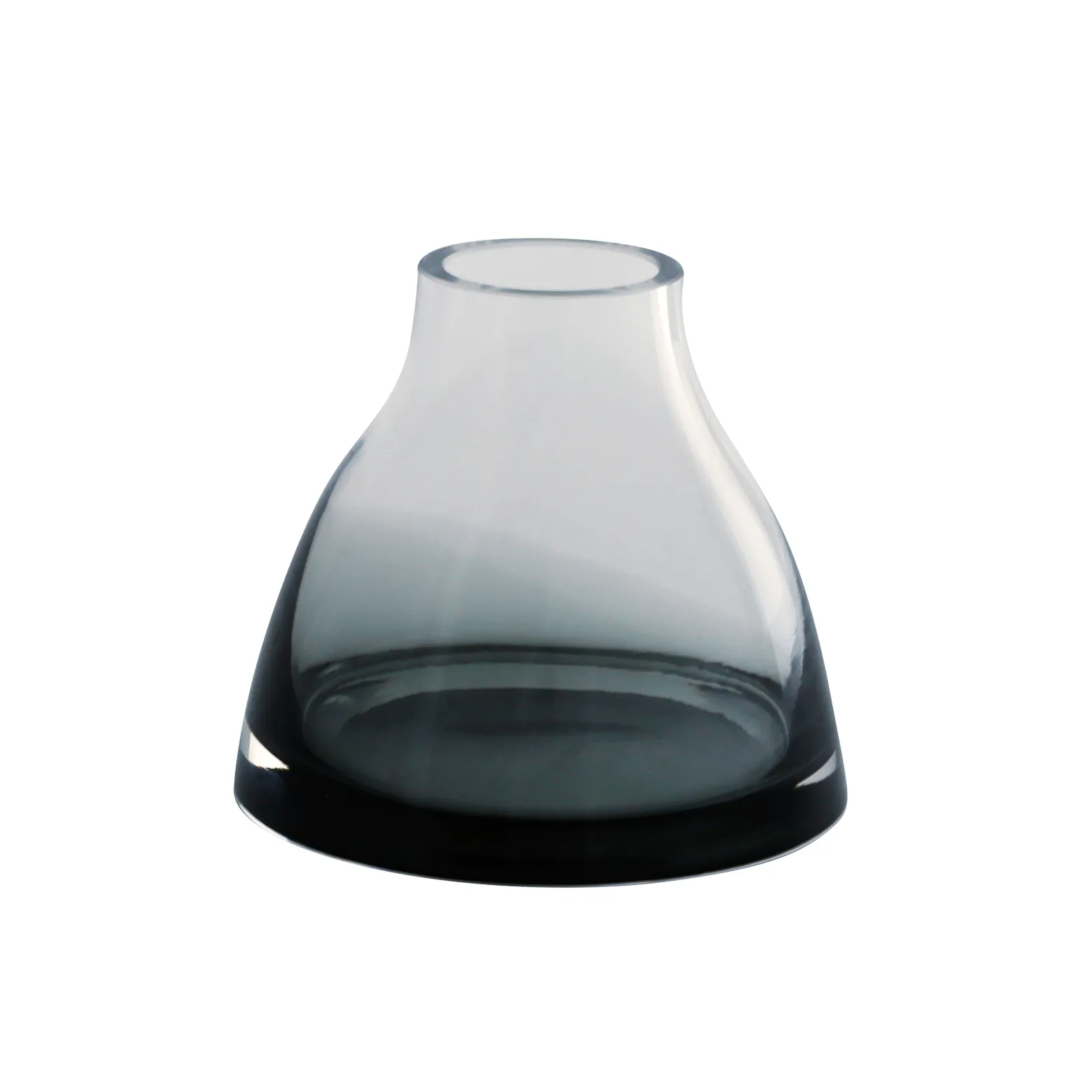 Vaso Flower no. 1, Smoked grey Ro Collection