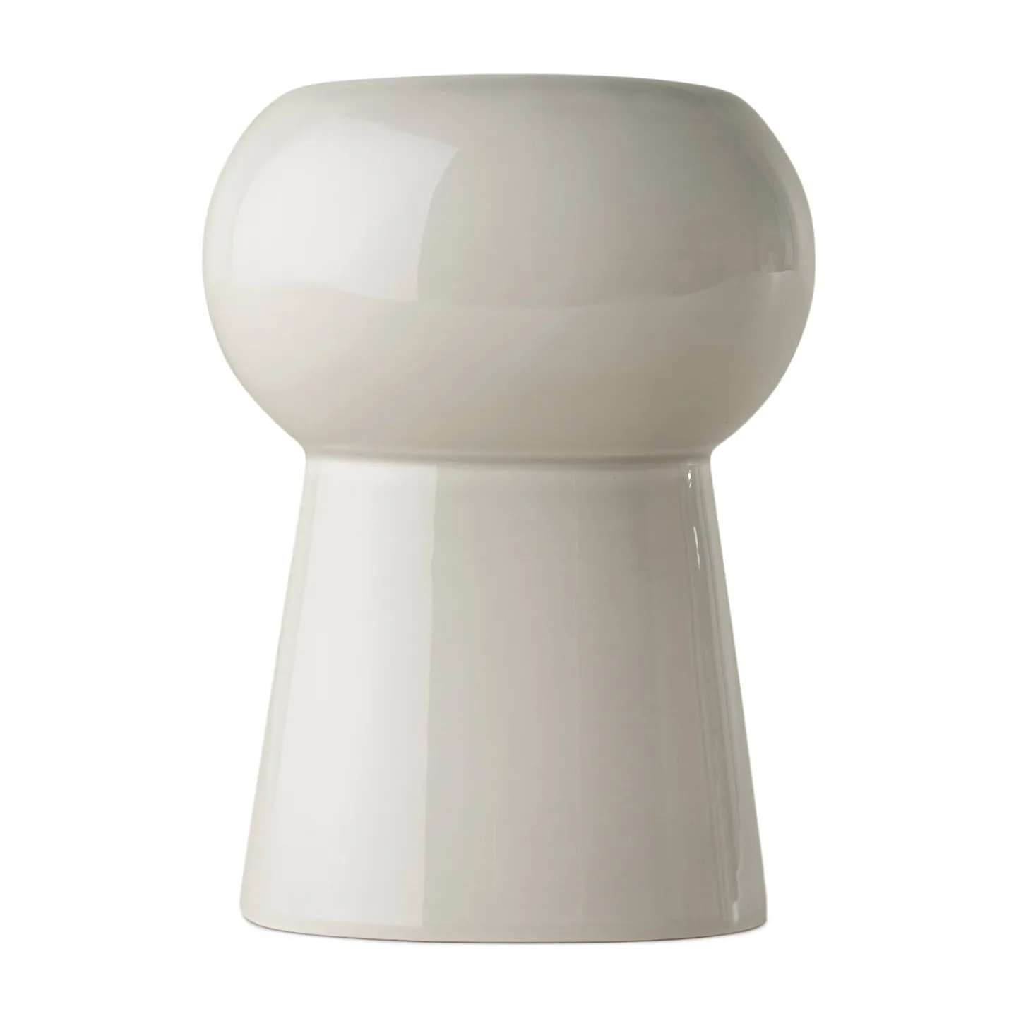 Vaso Oval no. 65, Moon stone Ro Collection