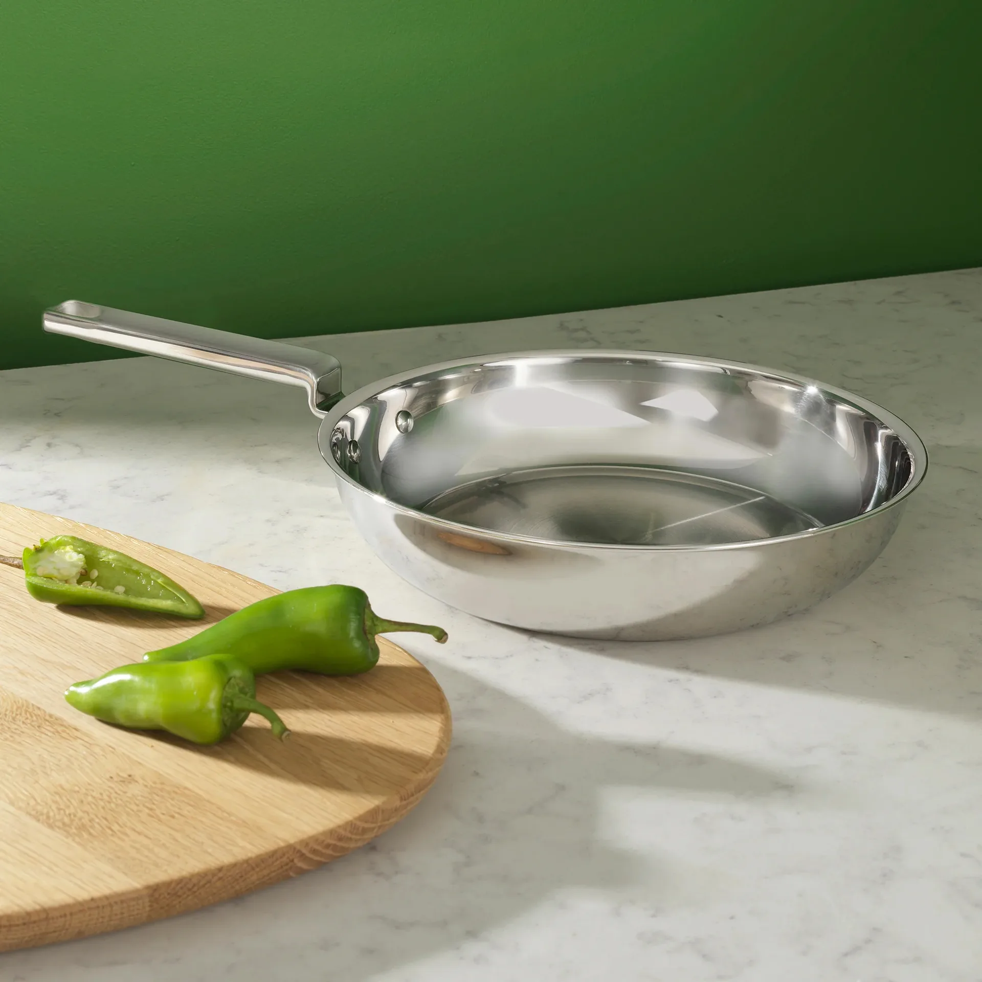 316 Series frigideira, Aço inoxidável, 24 cm Robert Welch