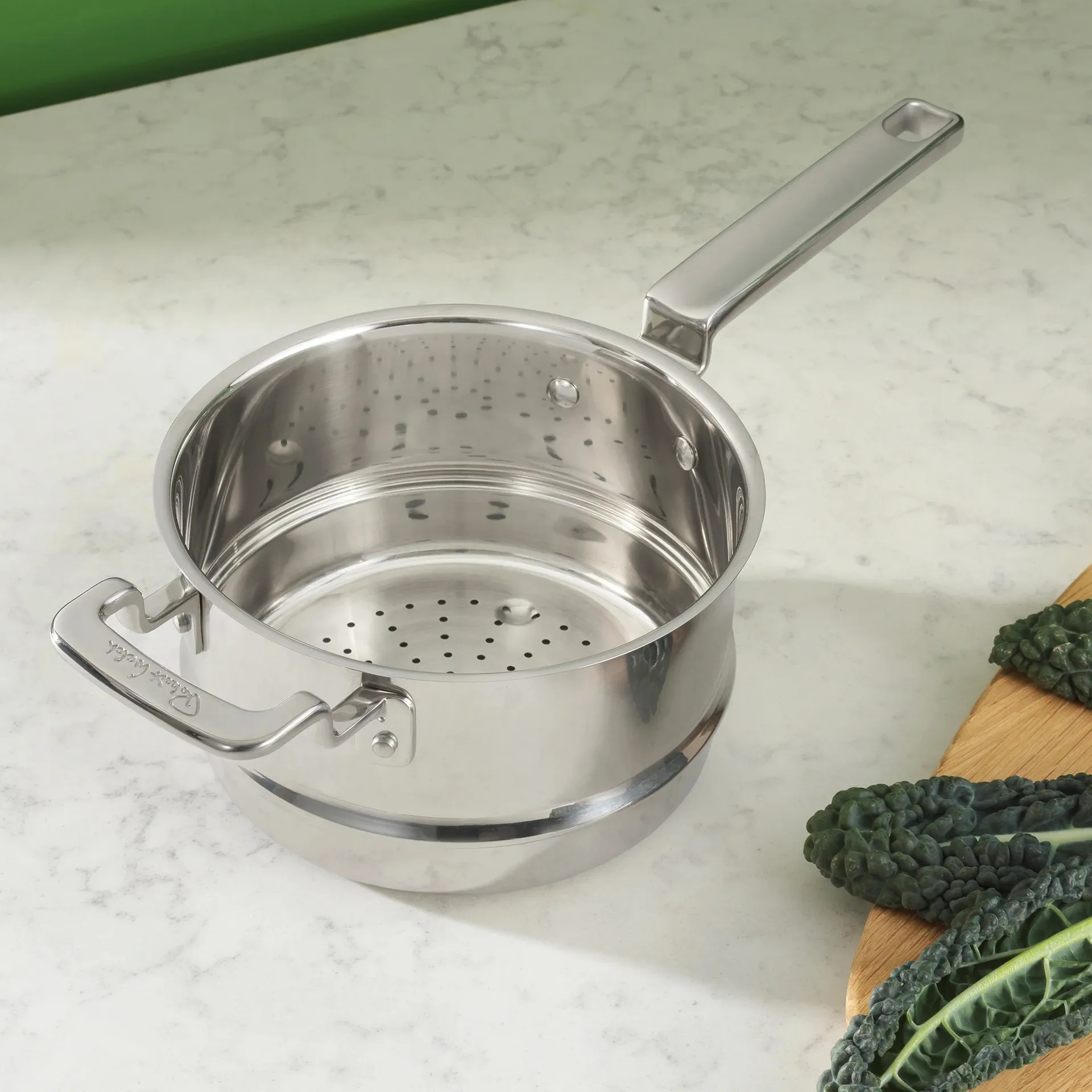 316 Series inserto de vapor, Aço inoxidável, 18 cm Robert Welch