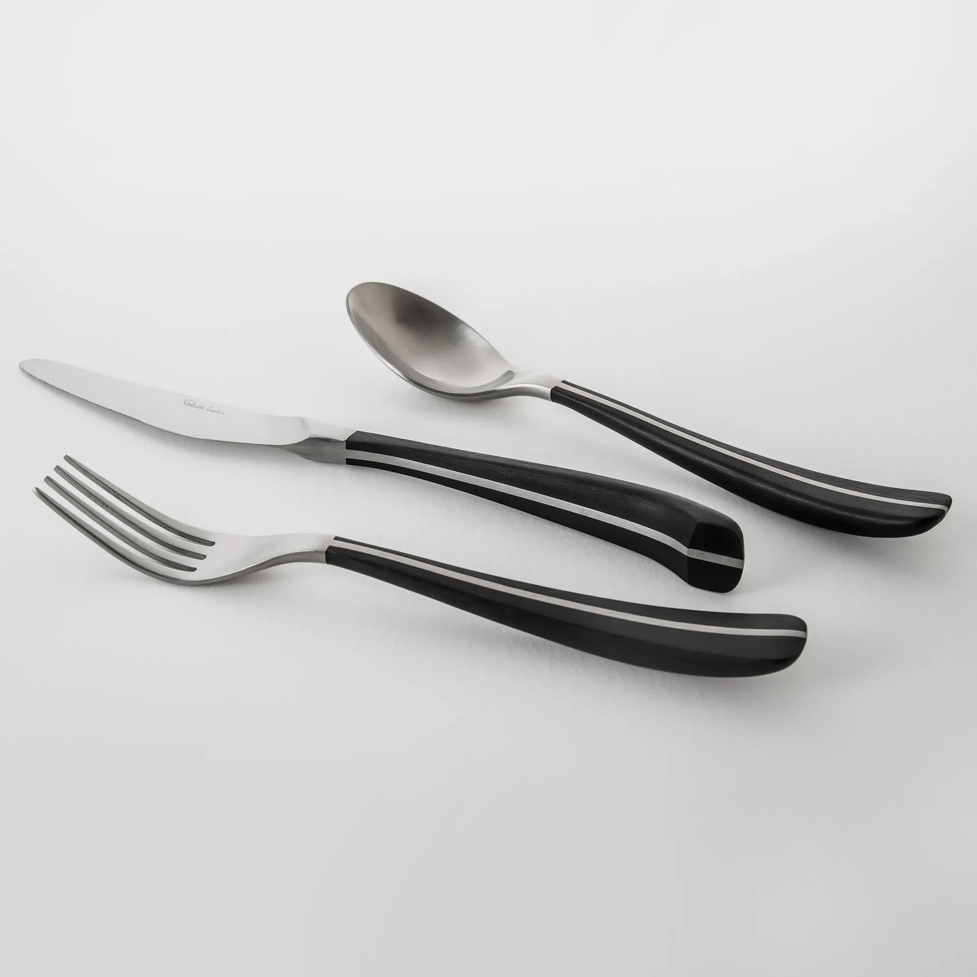 Colher Contour, preto Robert Welch