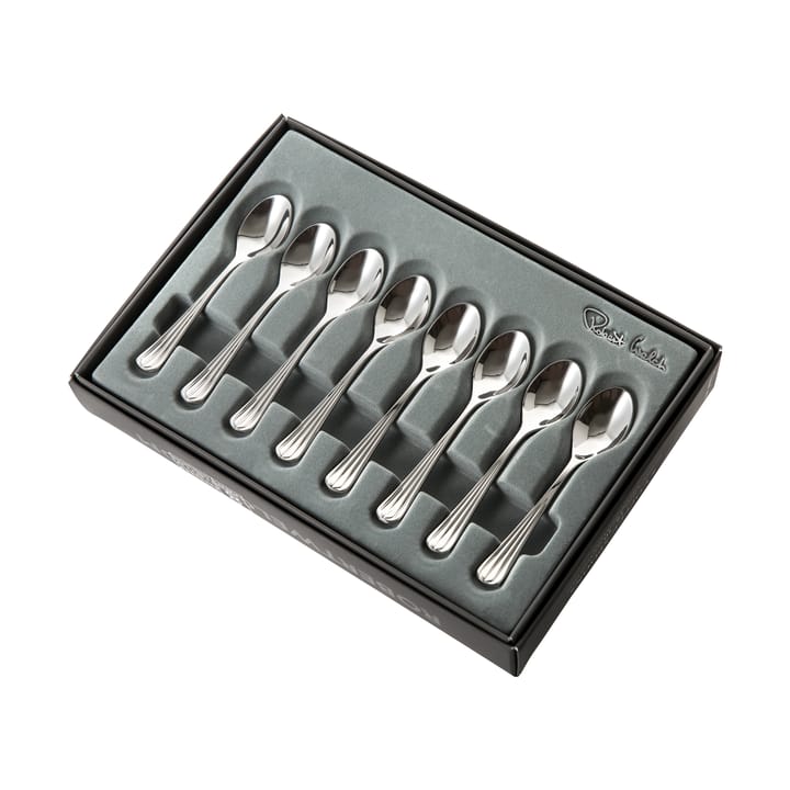 Colher de Café Palm Bright 8-unidades, Aço inoxidável Robert Welch