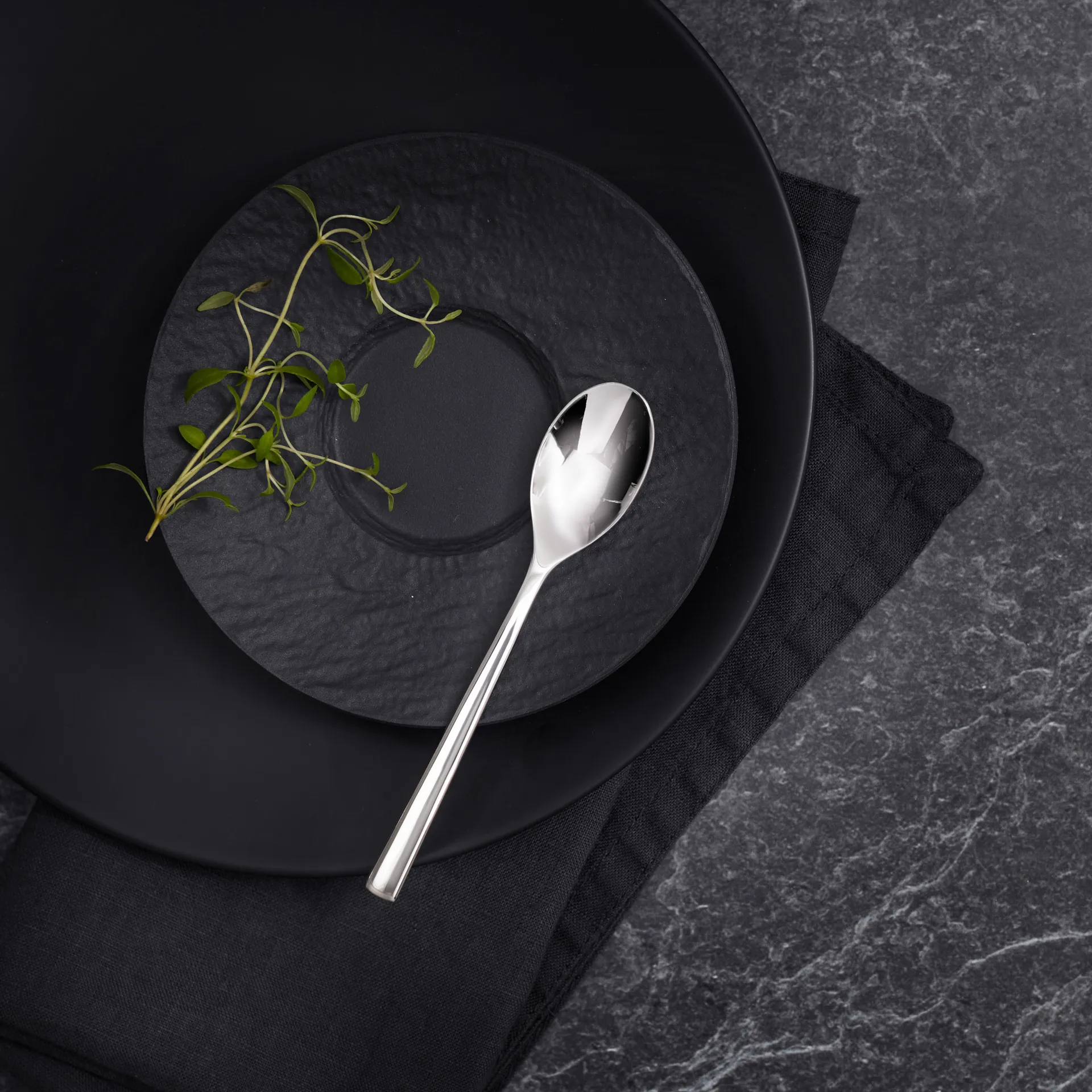 Colher de café smooth Blockley, Aço inoxidável Robert Welch