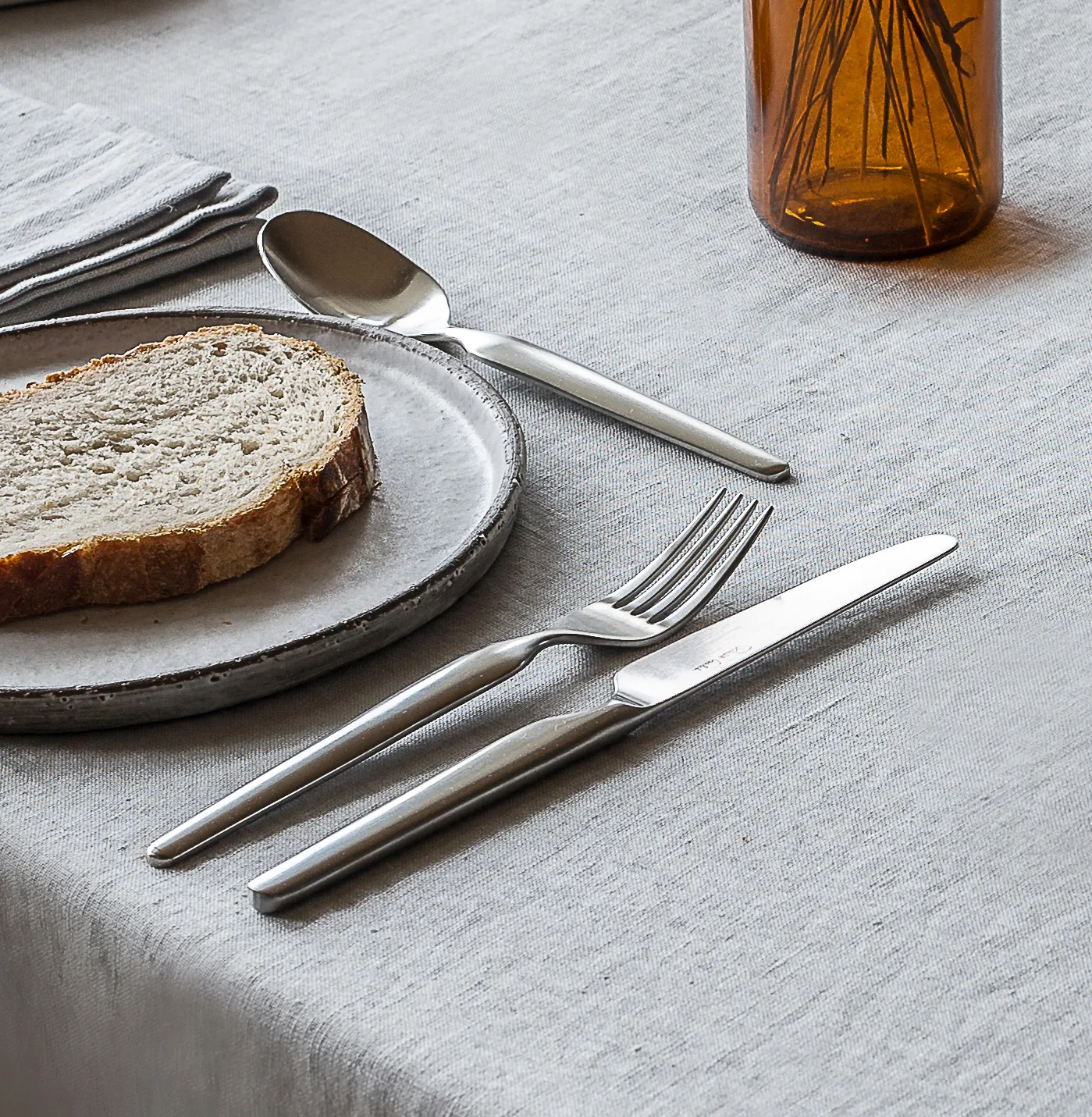 Colher de chá mate Bergen, aço inoxidável Robert Welch