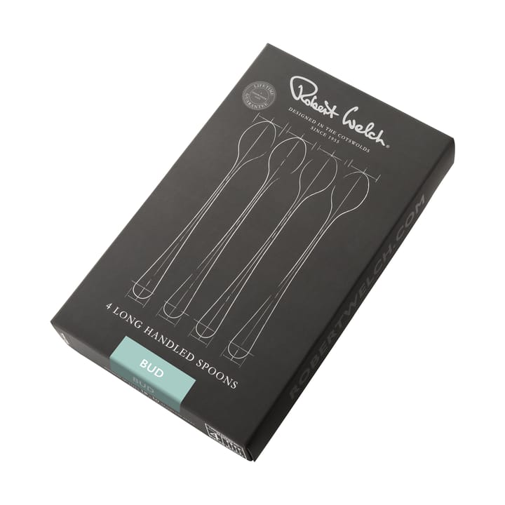 Colher de latte Bud Bright, 4 un., Aço inoxidável Robert Welch