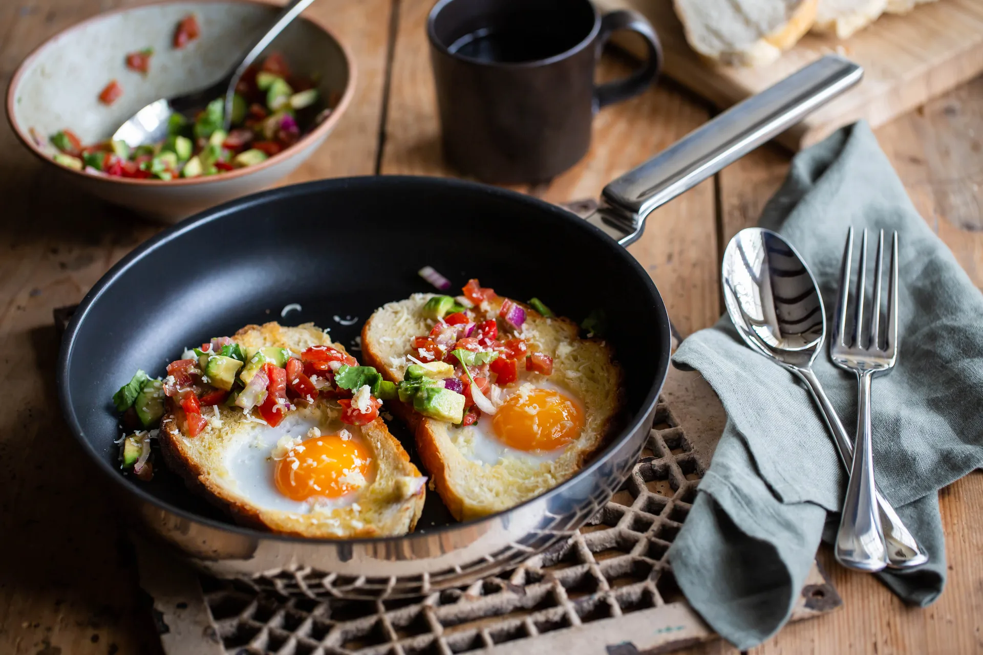 Colher de sopa espelhada Radford, Aço inoxidável Robert Welch