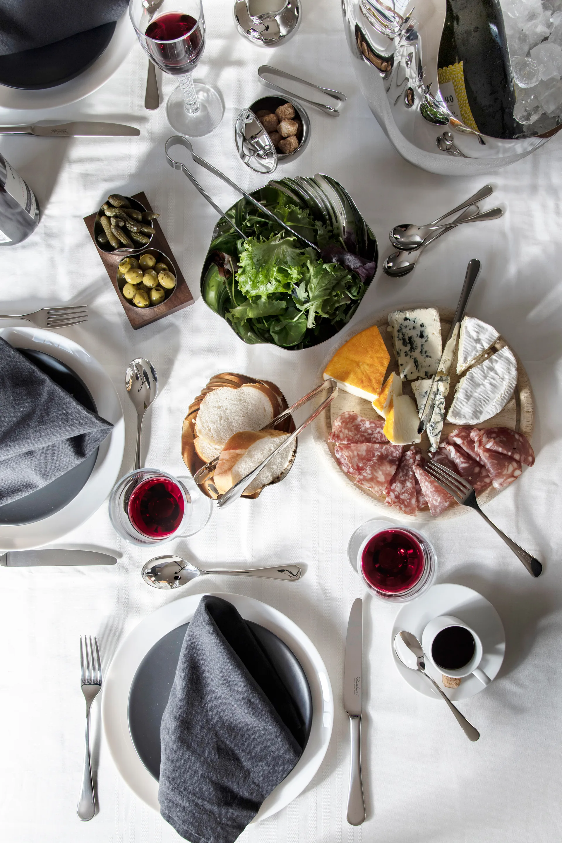 Colher de sopa espelhada Radford, Aço inoxidável Robert Welch