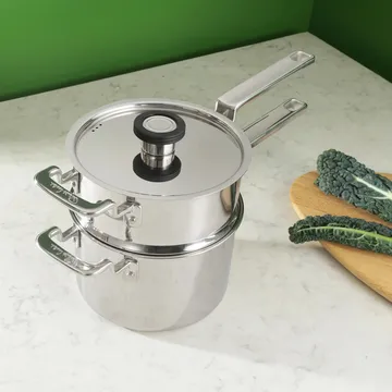 Conjunto de inserção a vapor 316 Series - Aço inoxidável, 2 peças - Robert Welch