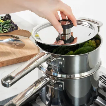 Conjunto de inserção a vapor 316 Series - Aço inoxidável, 2 peças - Robert Welch