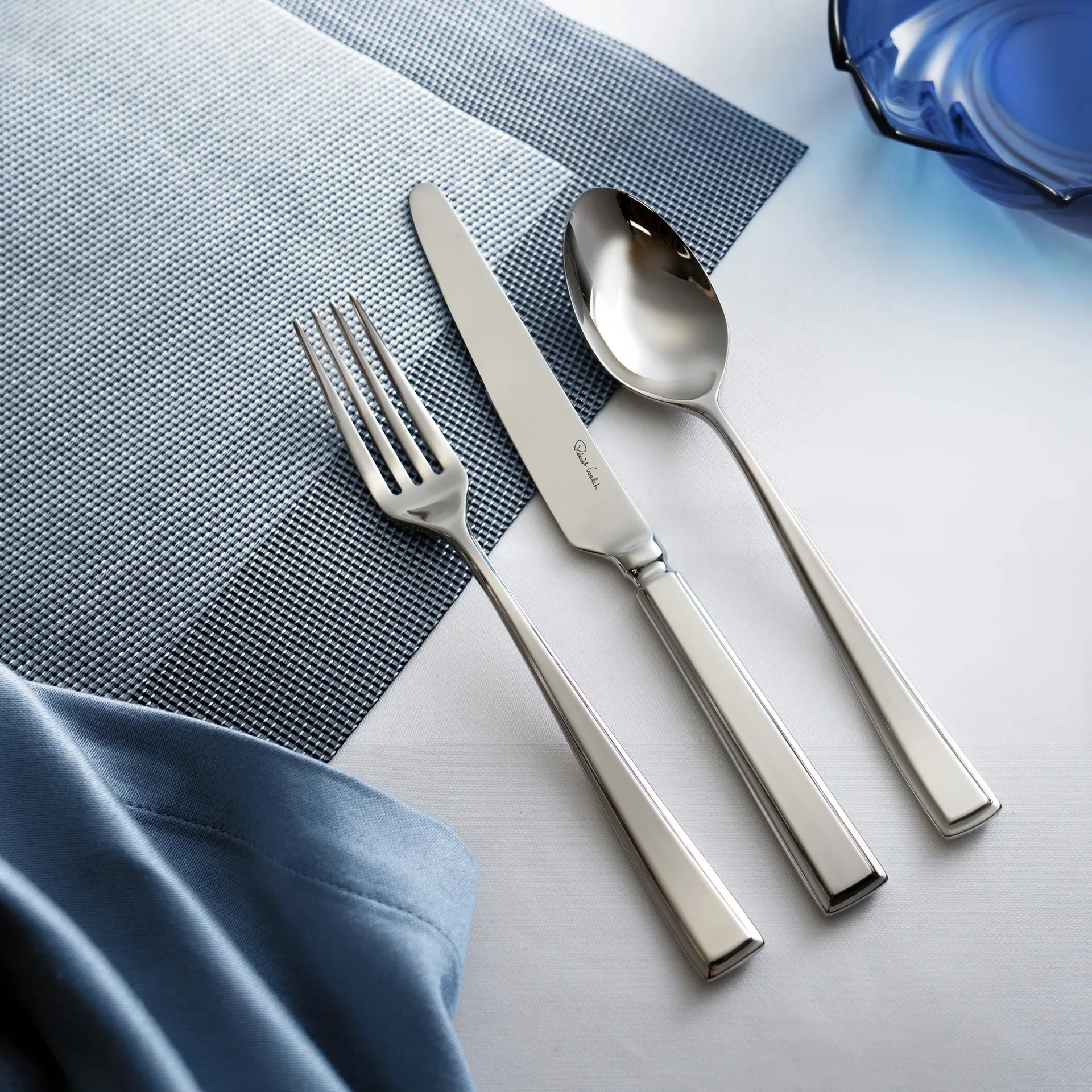 Faca de mesa Fairford bright, Aço inoxidável, 24,3 cm Robert Welch